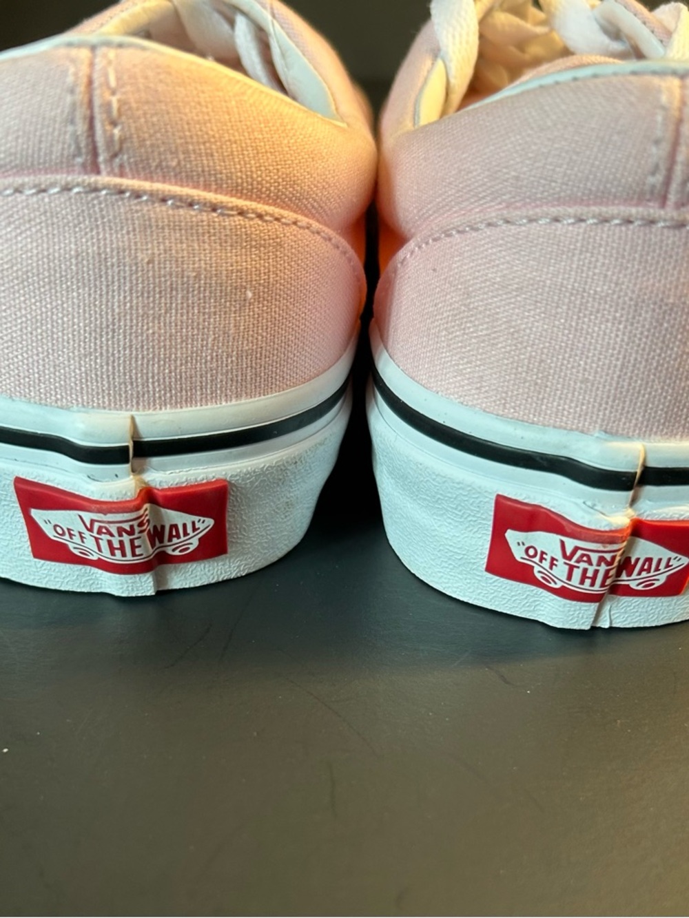 Vans Women’s Low-Top Canvas Sneakers - Light Pink Never Worn Size 7 NWT - Picture 7 of 9